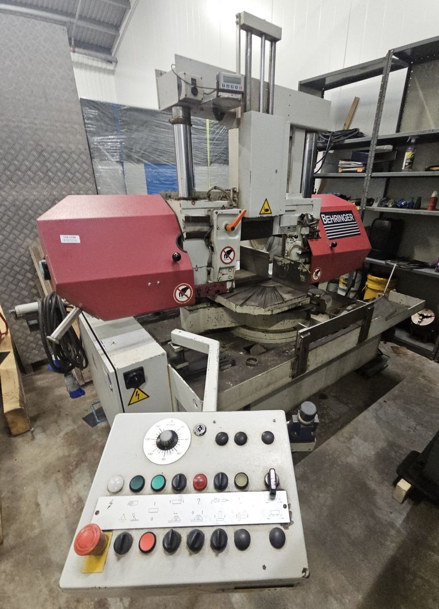 Båndsag Behringer HBP 260  m/rullebord